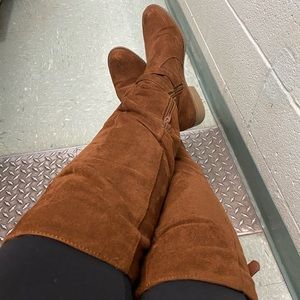 Priced to sell!  Over the knee boots.